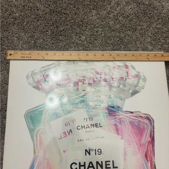 chanel paris no 19 eau de parfum poster/wall art - Picture 2 of 3